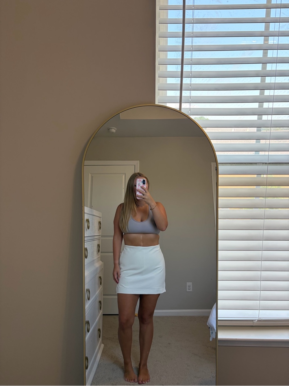 Editor Super High Waisted Mini Skort in Studio Stretch Twill